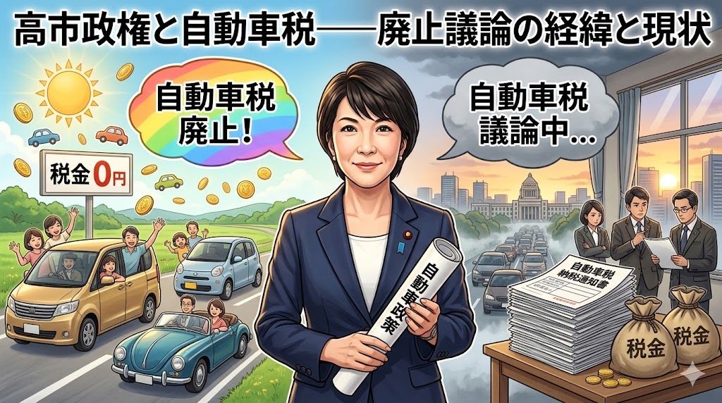 高市政権と自動車税——廃止議論の経緯と現状