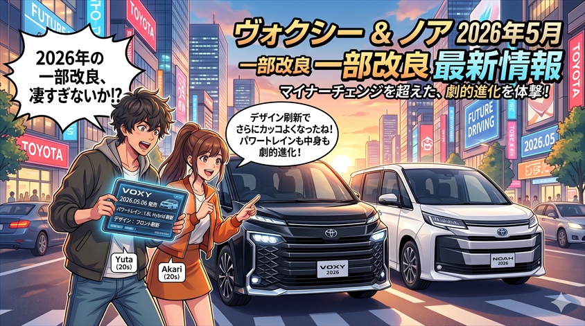 2026年5月の一部改良で何が変わったか【最新情報】