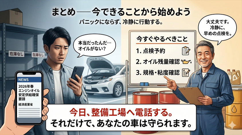 まとめ──今できることから始めよう