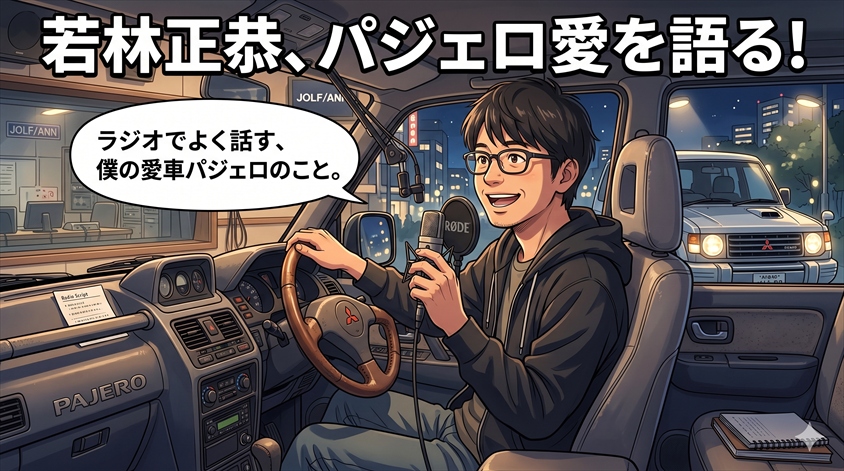 【若林正恭とパジェロ】関係を正確に整理してみた