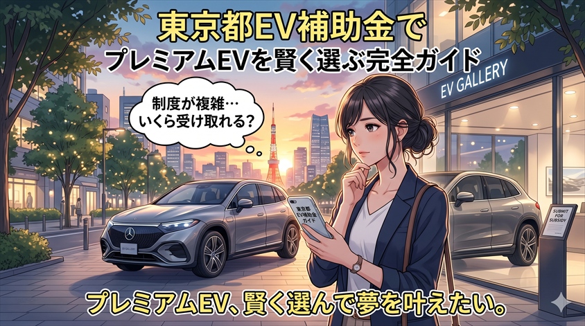東京都EV補助金でプレミアムEVを賢く選ぶ完全ガイド
