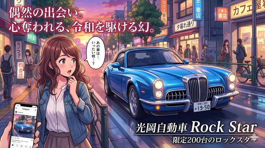 光岡自動車ロックスター|誕生背景・スペック・中古車の探し方まとめ