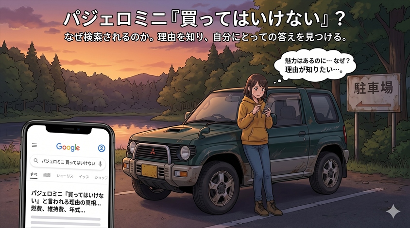 パジェロミニが「買ってはいけない」と検索される理由