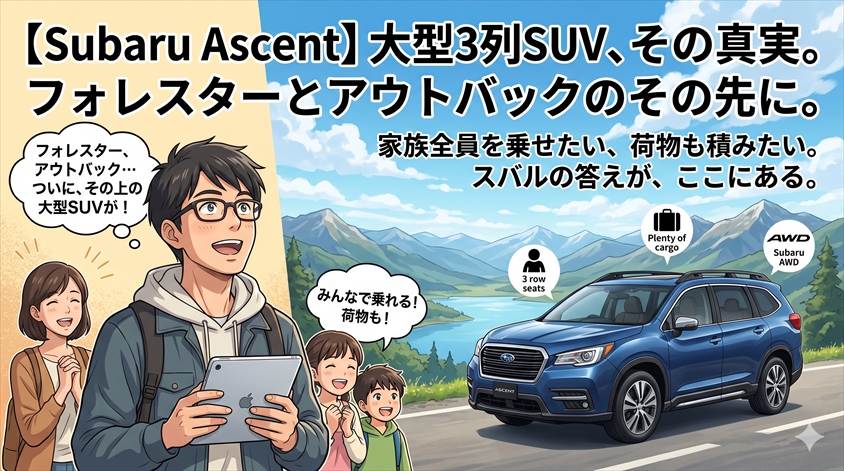 Subaru Ascent（スバル・アセント）とはどんな車か