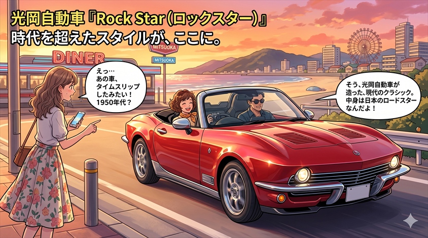 光岡自動車「Rock Star（ロックスター）」とはどんな車か