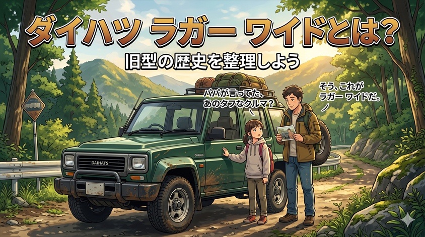 ダイハツ ラガー ワイドとは？まず旧型の歴史を整理しよう