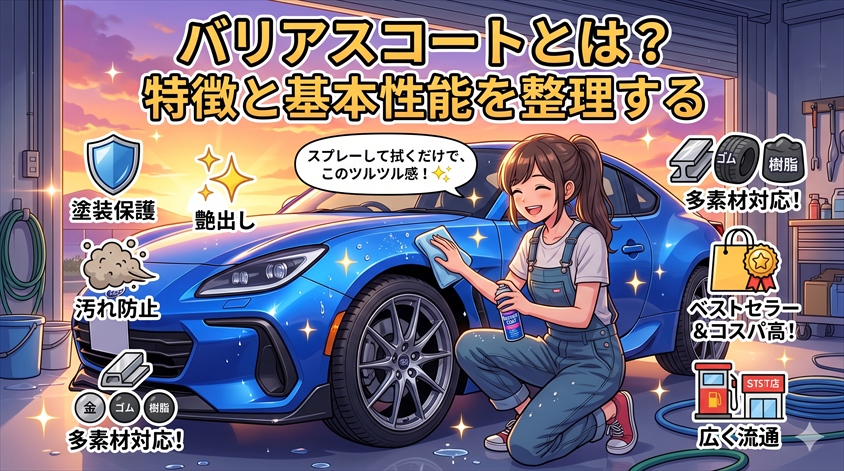 バリアスコートとは?特徴と基本性能を整理する