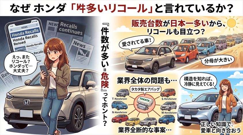 なぜホンダは「リコールが多い」と言われるのか