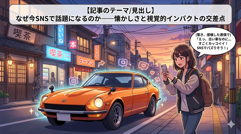 なぜ今SNSで話題になるのか——懐かしさと視覚的インパクトの交差点