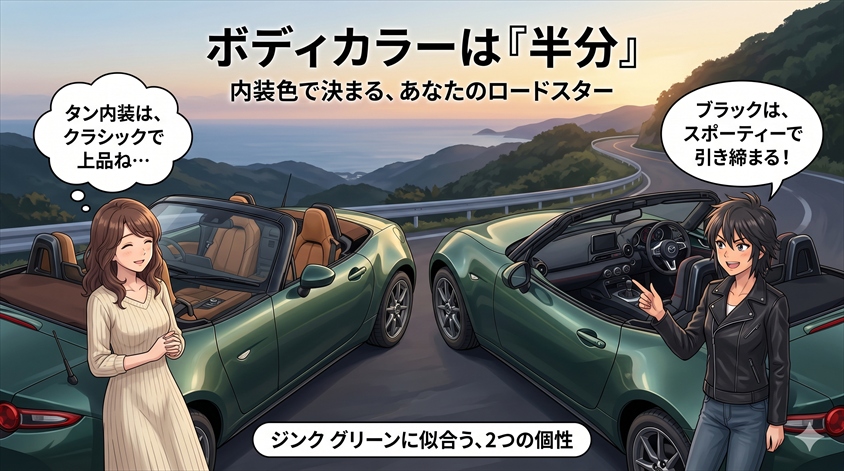 内装色・グレードとの組み合わせで印象はここまで変わる
