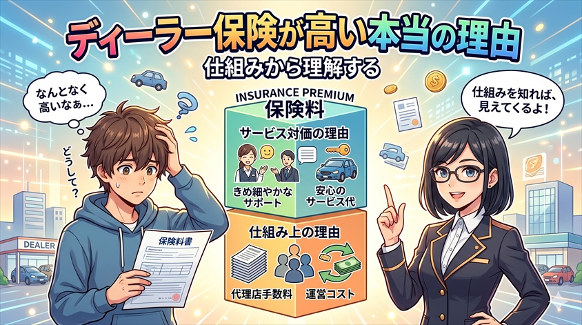 ディーラー保険が高い本当の理由――仕組みから理解する