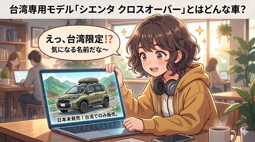 台湾専用モデル「シエンタ クロスオーバー」とはどんな車？
