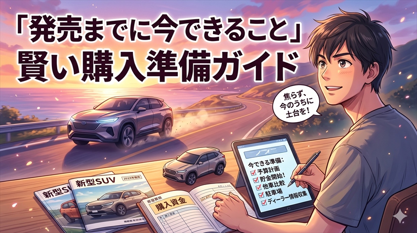 発売までに今できること——購入検討者のための準備ガイド