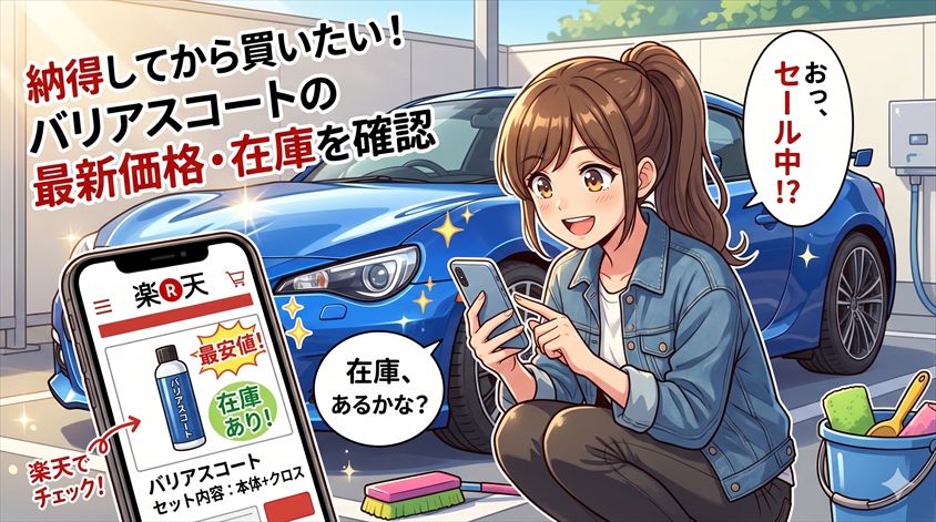 バリアスコートの最新価格・在庫を確認する