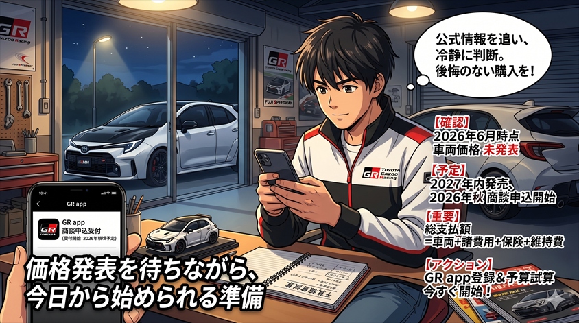 まとめ:価格発表を待ちながら、今日から始められる準備