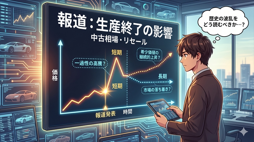 「生産終了報道」が中古相場・リセールに与える影響