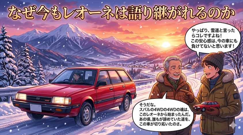 なぜ今もレオーネは語り継がれるのか
