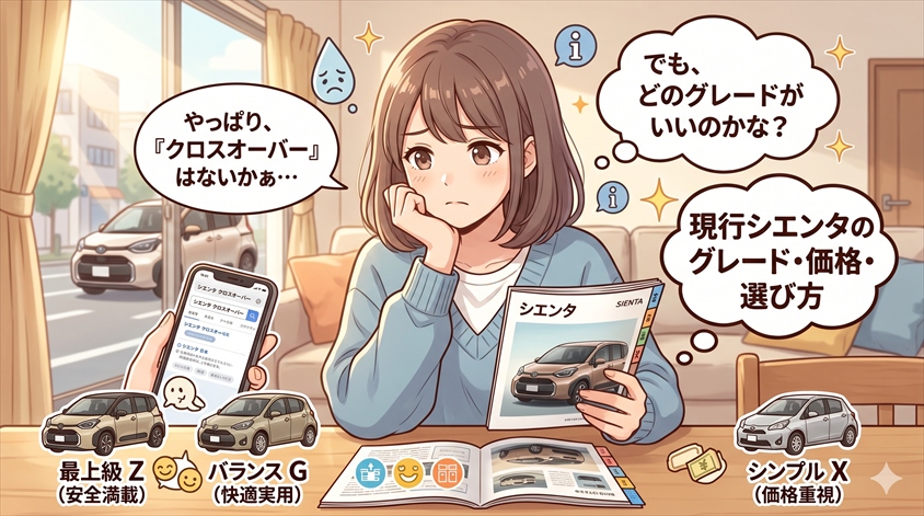現行シエンタのグレード・価格・選び方