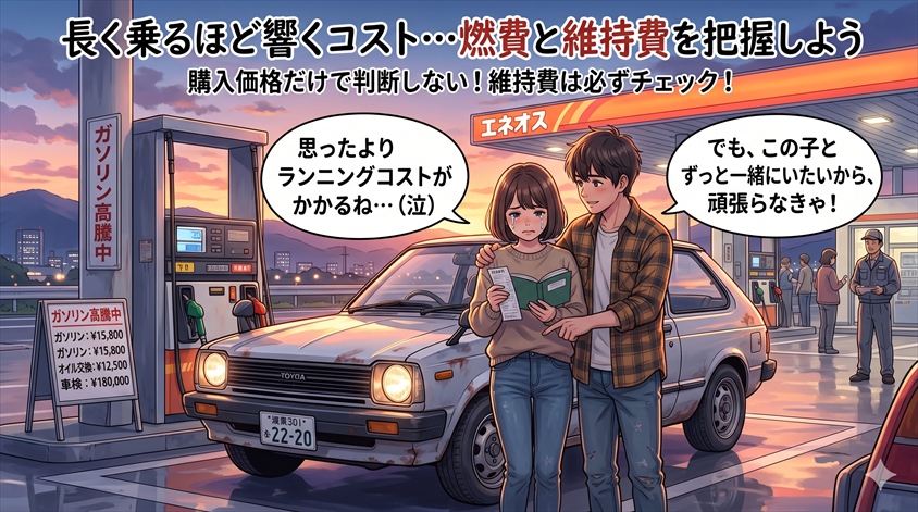 燃費と維持費──長く乗るほど影響が大きいコストを把握しよう