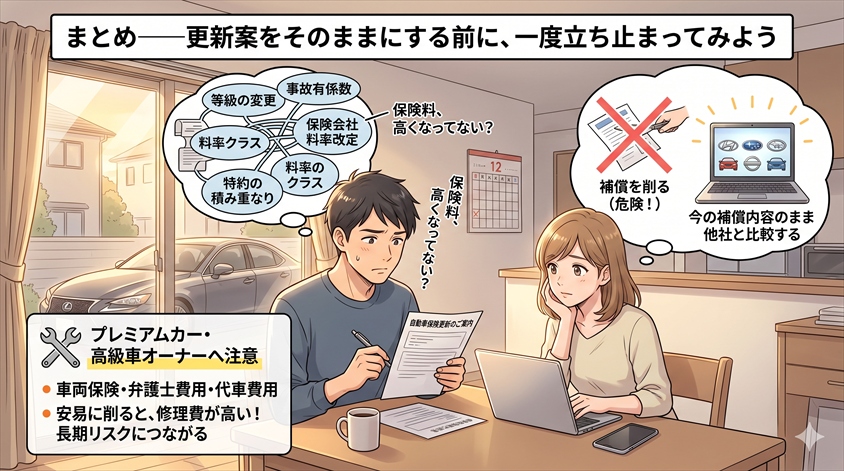まとめ——更新案をそのままにする前に、一度立ち止まってみよう