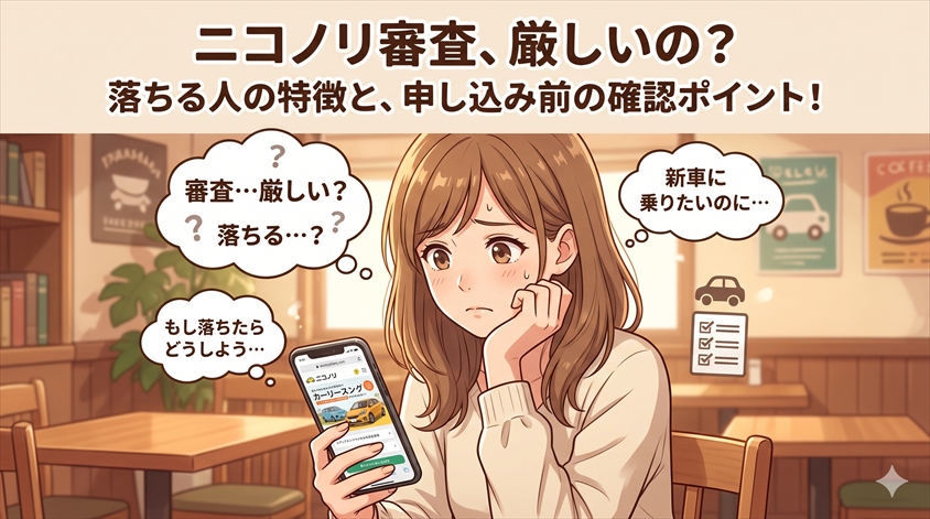 ニコノリの審査は厳しい？落ちる人の特徴と申し込み前の確認ポイント