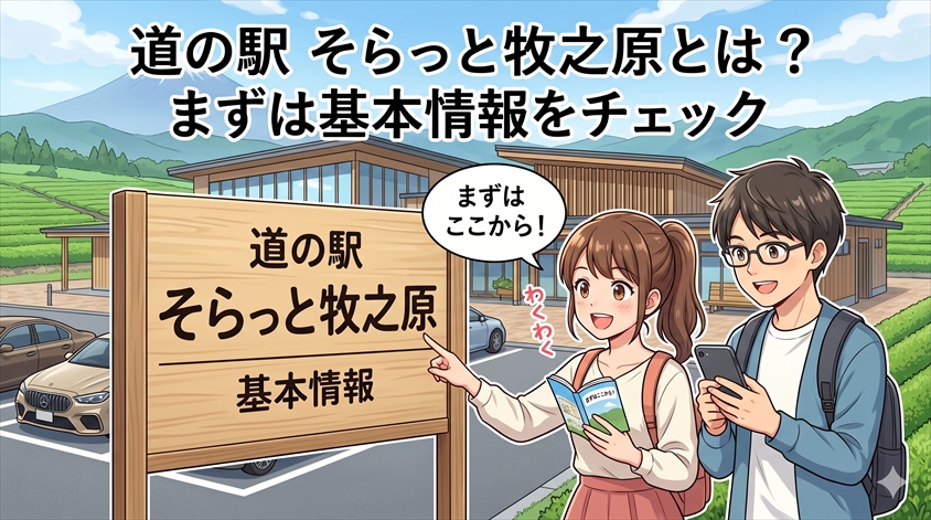 道の駅 そらっと牧之原とは？まず基本情報をチェック