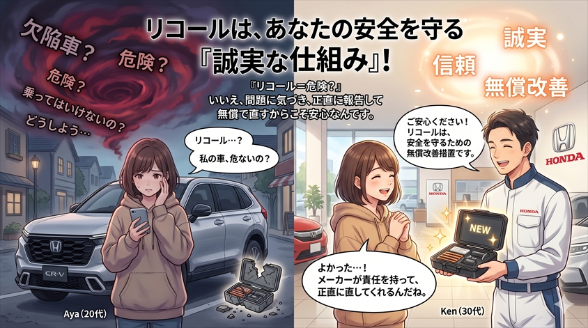 そもそも「CR-V パンク応急修理用具のリコール」とは何か