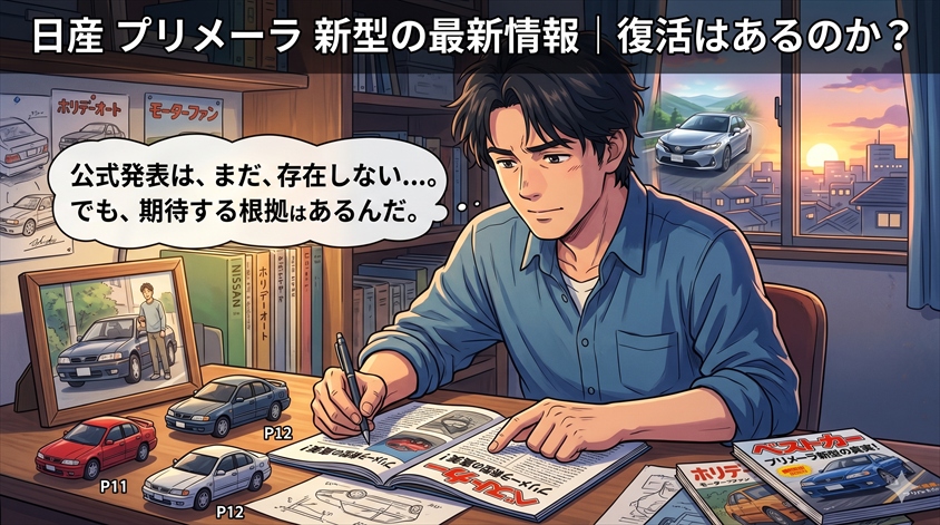日産 プリメーラ 新型の最新情報|復活はあるのか?