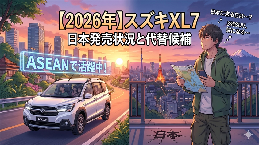 スズキ XL7 は日本で発売されるのか【2026年現在の状況】