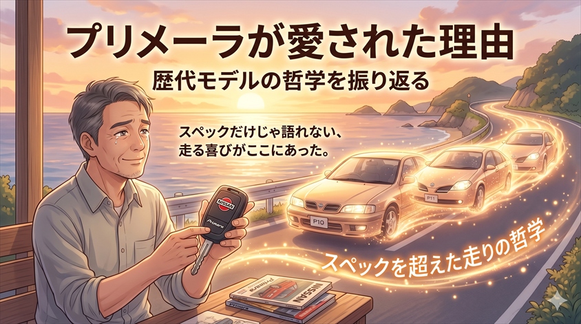 プリメーラが愛された理由|歴代モデルの魅力を振り返る