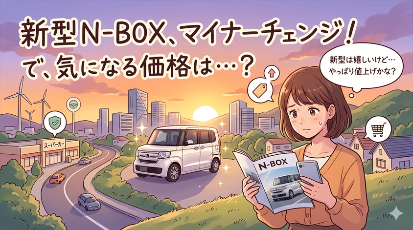 N-BOX マイナーチェンジ後の価格はどうなる?