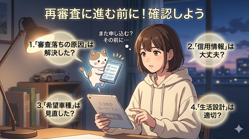 ニコノリの再審査に進む前に確認すべきこと