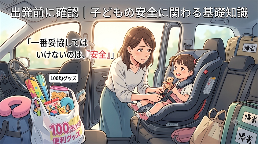 出発前に確認|子どもの安全に関わる基礎知識
