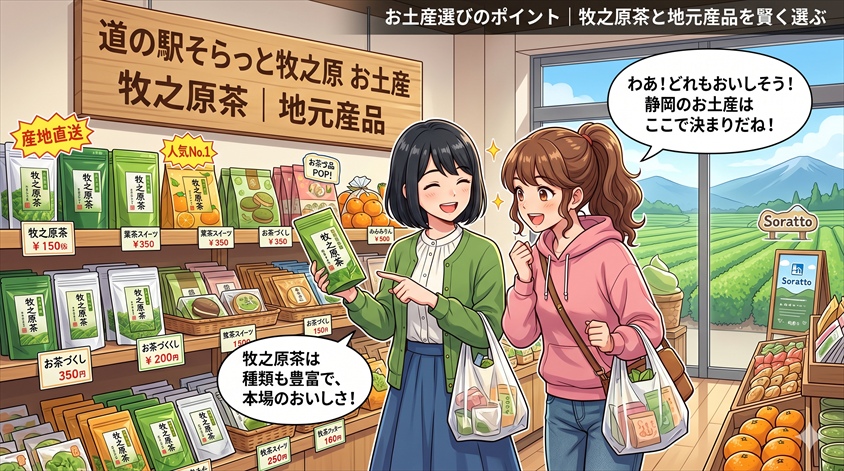 お土産選びのポイント｜牧之原茶と地元産品を賢く選ぶ