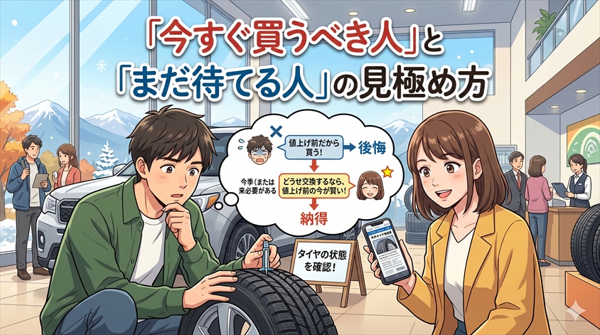 「今すぐ買うべき人」と「まだ待てる人」の見極め方