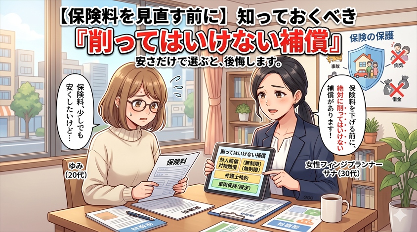 保険料を見直す前に知っておくべき「削ってはいけない補償