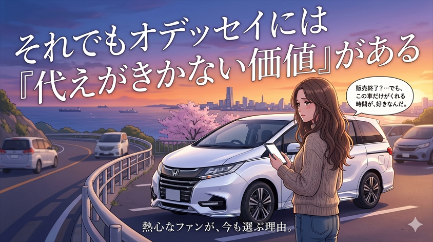 それでもオデッセイには「代えがきかない価値」がある