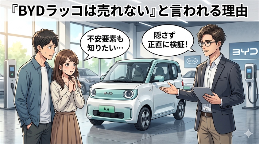 「BYDラッコは売れない」と言われる理由を正直に見る