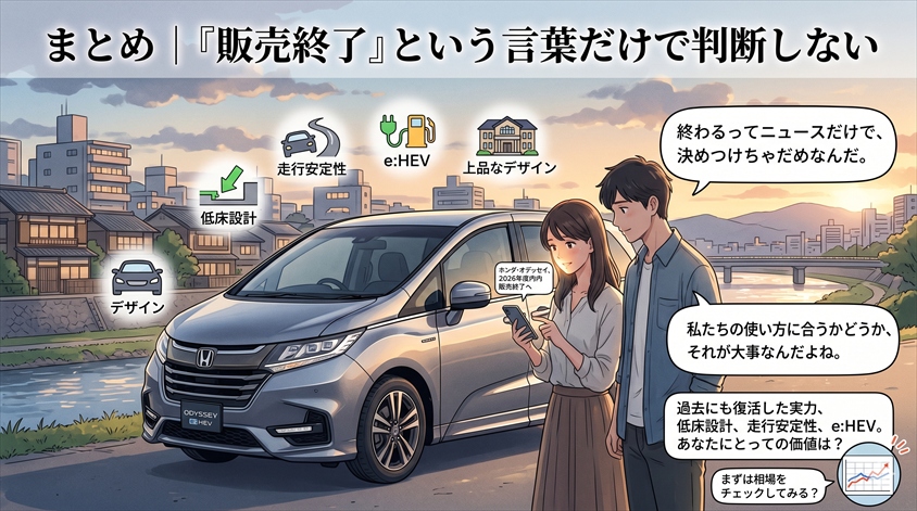 まとめ|「販売終了」という言葉だけで判断しない