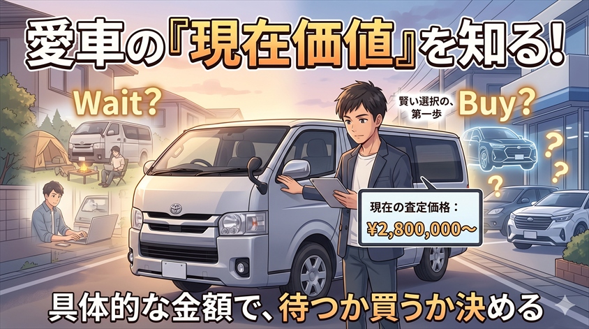 愛車の現在価値を確認しておこう