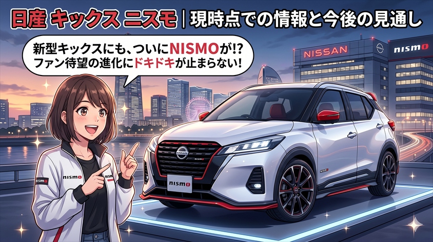 日産 キックス ニスモ|現時点での情報と今後の見通し