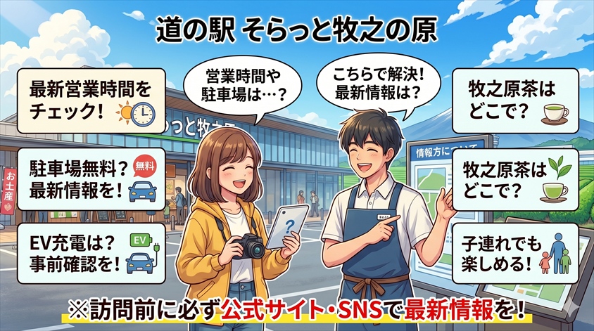 道の駅そらっと牧之原についてのよくある質問（FAQ）
