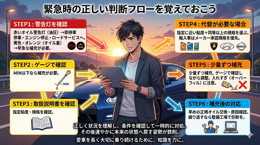 まとめ|緊急時の正しい判断フローを覚えておこう