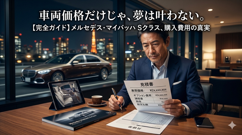 メルセデス・マイバッハ Sクラスの新車価格と購入費用の全体像