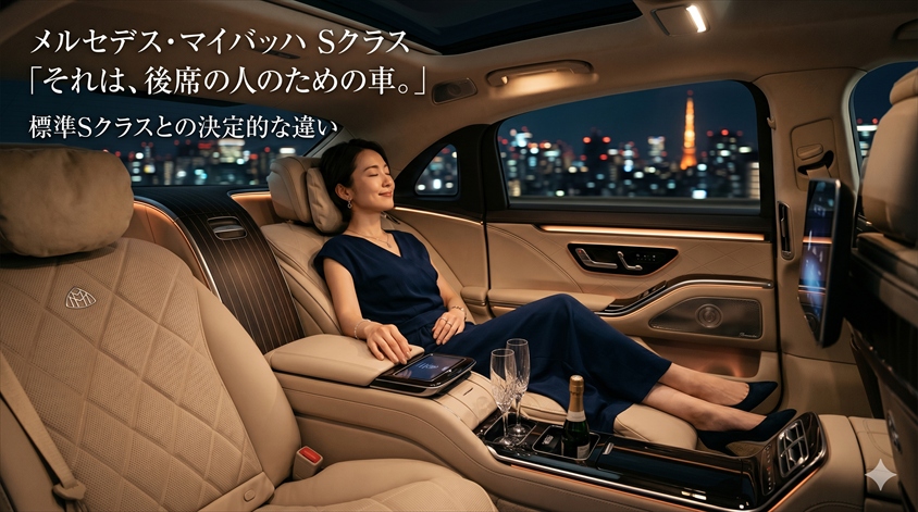 メルセデス・マイバッハ Sクラスとは?標準Sクラスとの根本的な違い