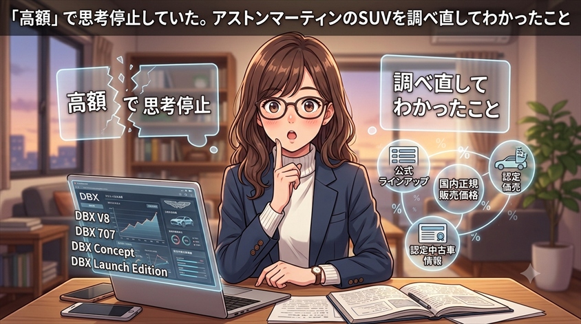 アストンマーティンSUV「DBX」を買う前に確認したい7つの項目