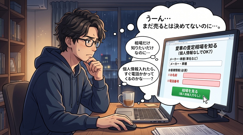 車査定相場は個人情報なしで十分なのか？精度を左右する9つの要因