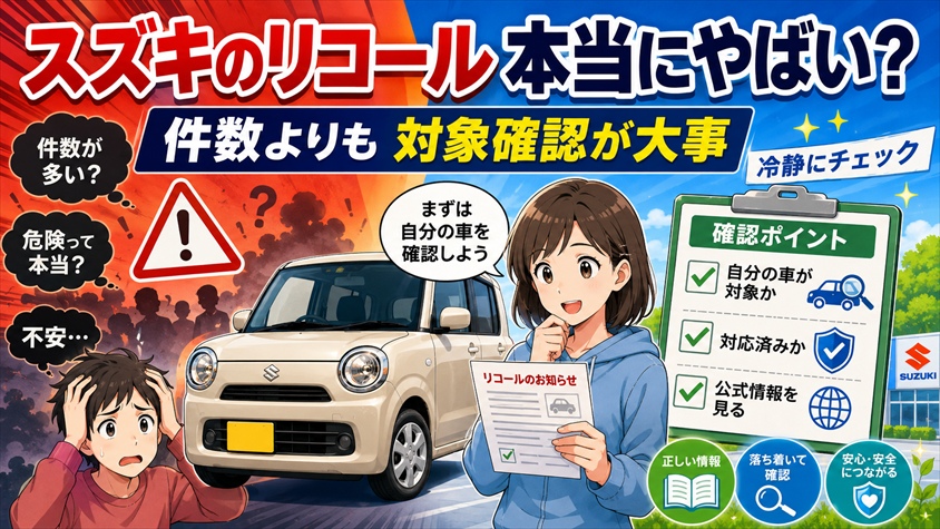 スズキのリコールは本当にやばいのか