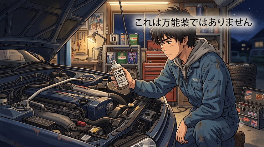エンジンオイル添加剤とは?「入れれば良くなる」わけではない