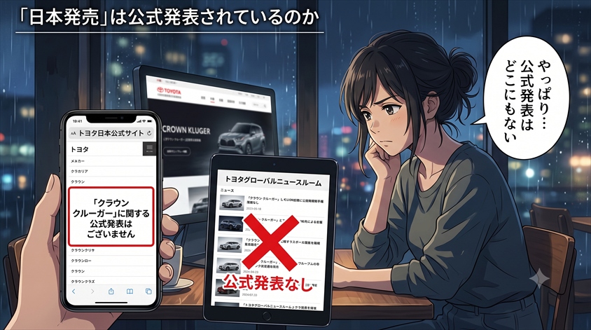 「日本発売」は公式発表されているのか